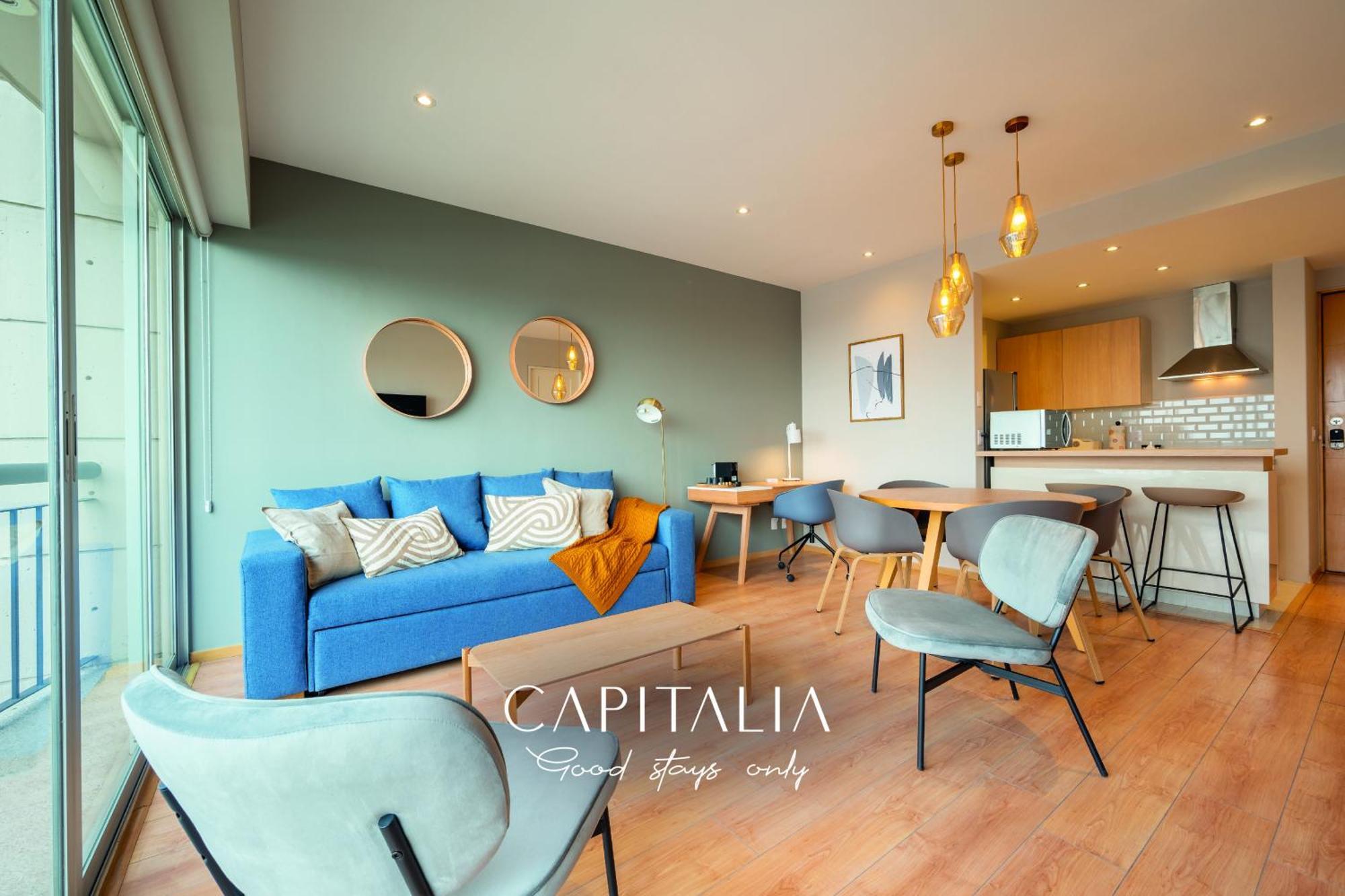 Capitalia - Apartments - Santa Fe Mexico City Luaran gambar